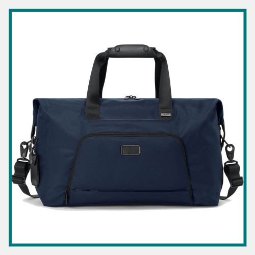 TUMI Alpha Double Expansion Duffel Custom Embroidery