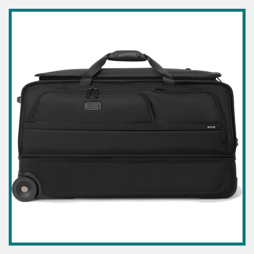 TUMI Alpha Large 2-Wheeled Duffel Custom Embroidery