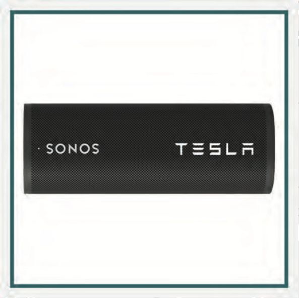 SONOS Roam 2 Bluetooth Speaker custom printed with Hewlett Packard Enterprise logo for premium sound on the go.