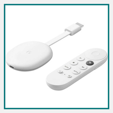 Google Chromecast with Google TV (HD) with Company logo