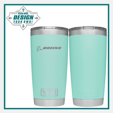 Yeti 20oz rambler tumbler NWT Nordic blue