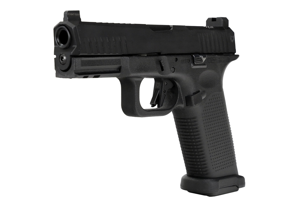 TimberWolf 19+ w/Black Slide, Black Frame, Black Std. Barrel, NF