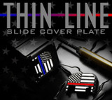 LWA Thin Line Slide Cover Plate - Blue- For Glock Gen5