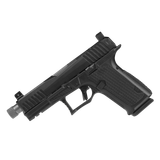 Dusk 19 w/Black Slide, Black Frame, NF Suppressor Sights, Flat Trigger, GG Threaded Barrel