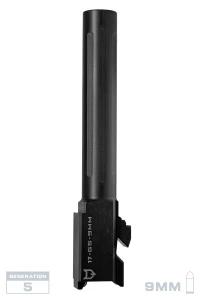 AlphaWolf Barrel For Glock 17 Gen5 or 19L 4.49" 9mm