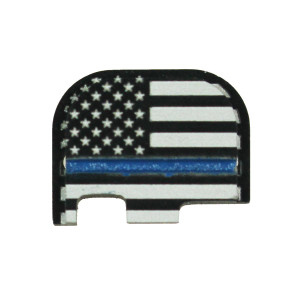 LWA Thin Line Slide Cover Plate - Blue- For Glock 42