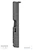 Dusk Slide Glock 19 9mm, Gen3, RMR, Graphite Gray, Stripped