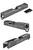 Dusk Slide Glock 19 9mm, Gen3, RMR, Graphite Gray, Stripped
