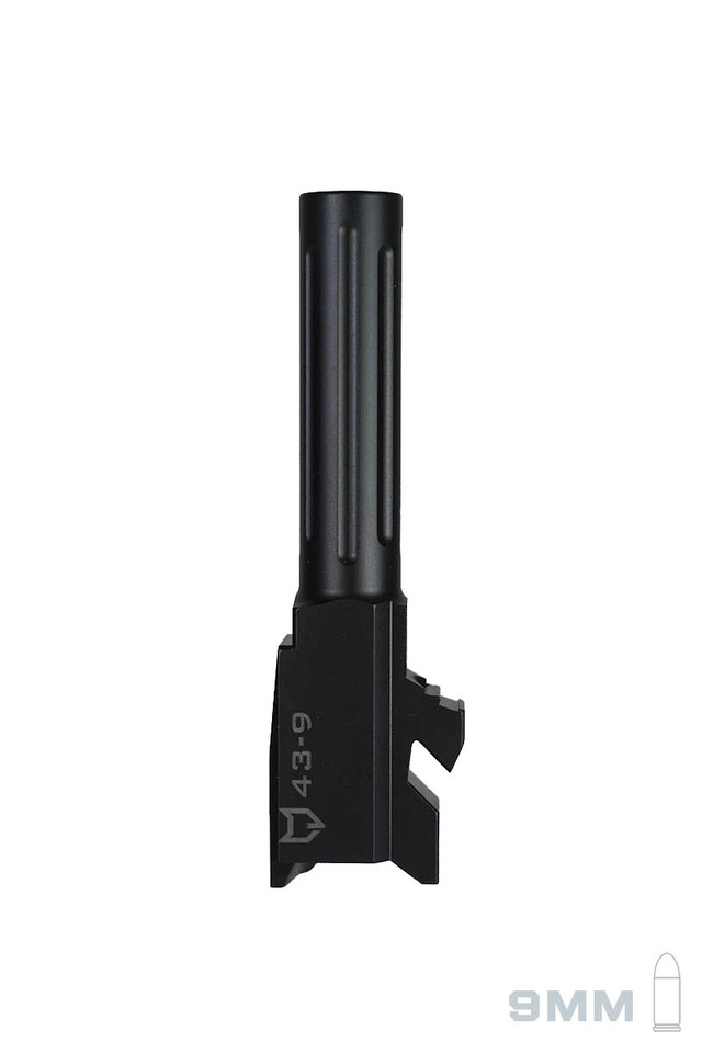 AlphaWolf Barrel For Glock 43 9mm Stock Length