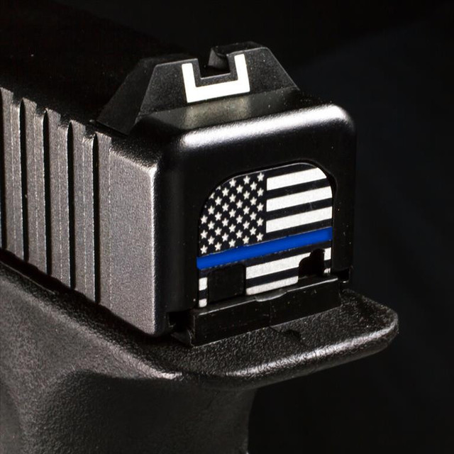 LWA Thin Line Slide Cover Plate - Blue- For Glock Gen5