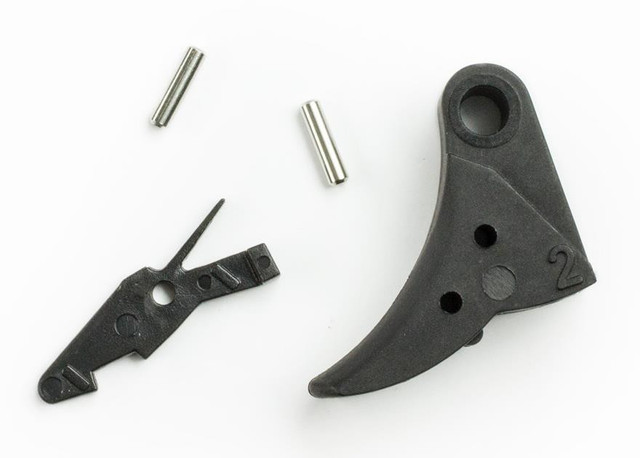 LWD Polymer Trigger Shoe, Black (Bare Trigger Shoe)