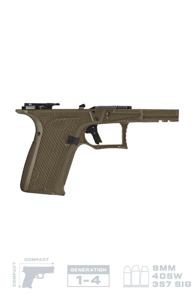Dusk Compact/Compact Textured Frame Built Brown