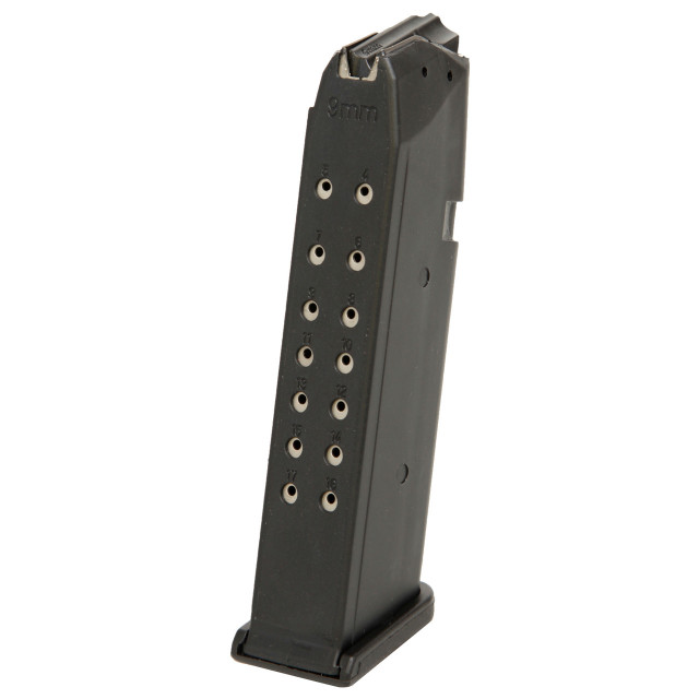 KCI USA, Magazine, 9MM, 17 Rounds, For Glock 17/19/26, Black