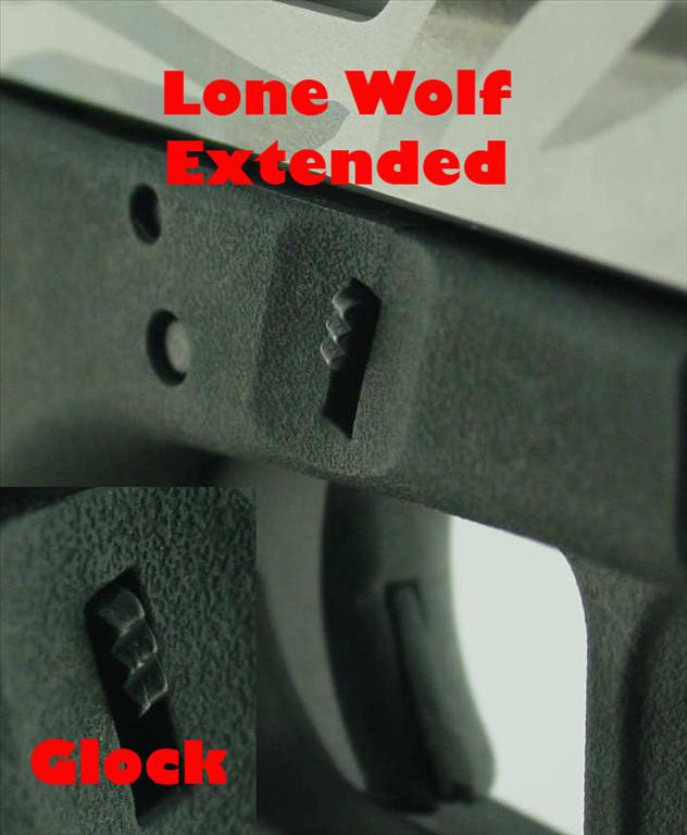 LWD Ext Slide Lock Lever Black