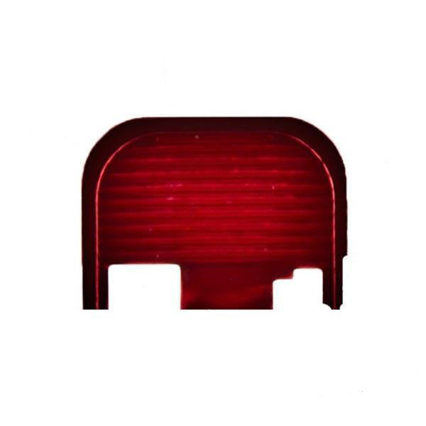 LWD Lined Slide Cover Plate - Red