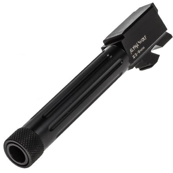 AlphaWolf Barrel For Glock 23&32 Conversion to 9mm Threaded 1/2 x 28