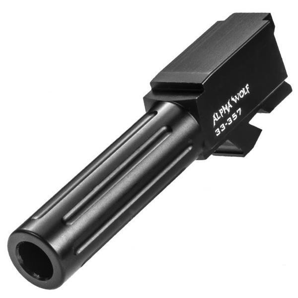 AlphaWolf Barrel For Glock 33 357 Sig Stock Length