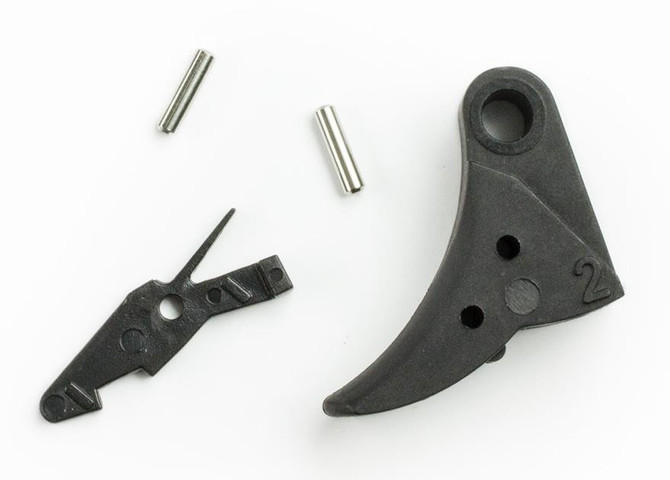 LWD Polymer Trigger Shoe, Black (Bare Trigger Shoe)