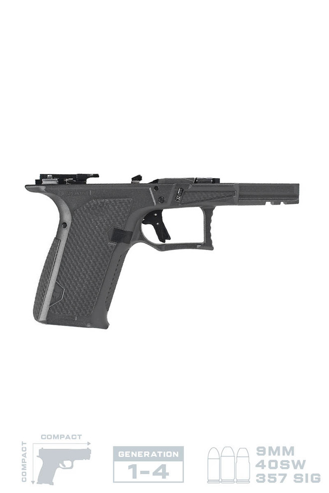 Dusk Compact/Compact Textured Frame Built Gray