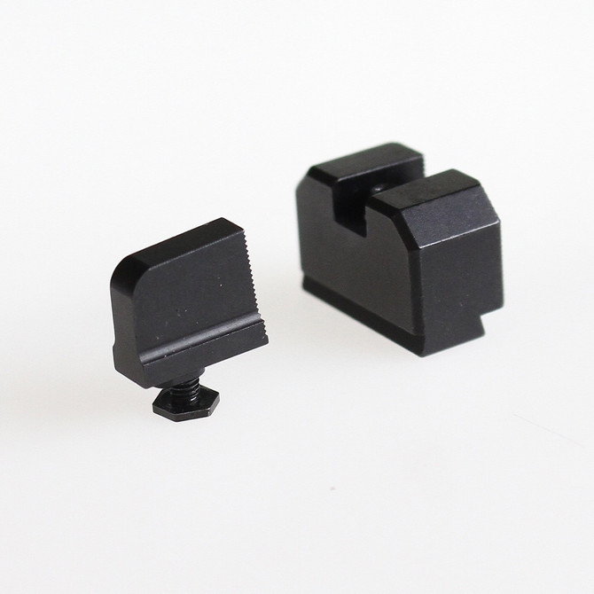 Night Fision 1 Dot Tritium Front Sight Blank NF Stealth Series Rear (Suppressor Height)