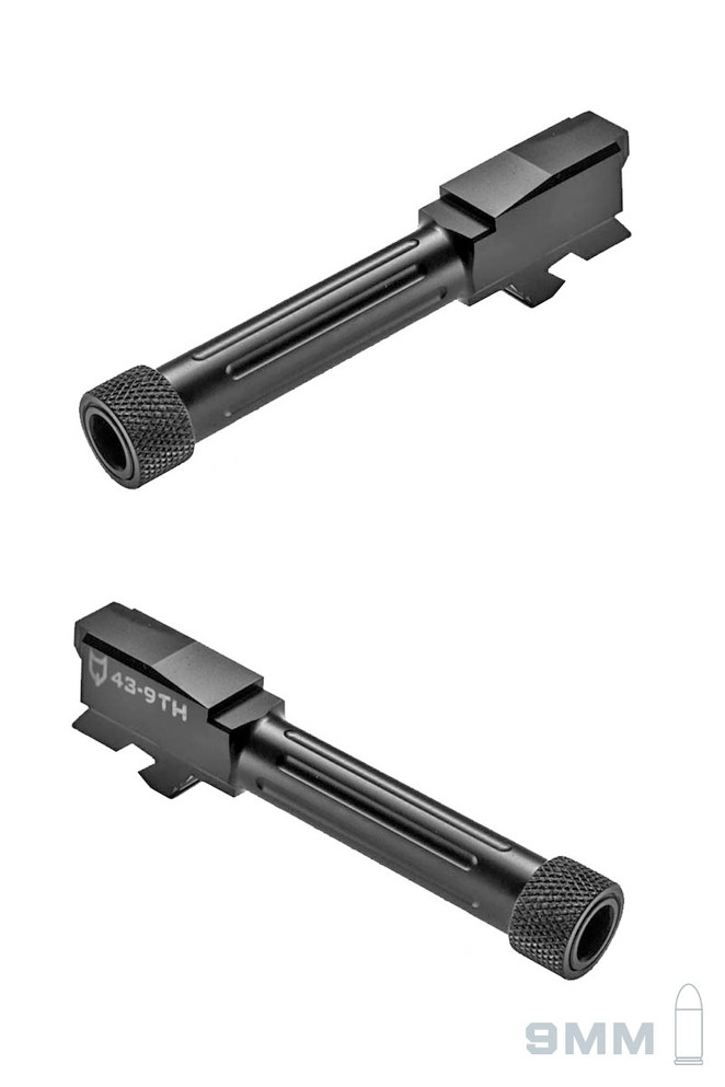 AlphaWolf Threaded Barrel for Glock 9mm Pistols