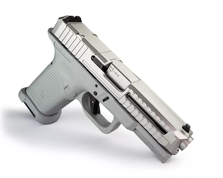 Complete LTD19™ V1 w/ RMR 9mm Pistol- Gray Frame Silver Slide