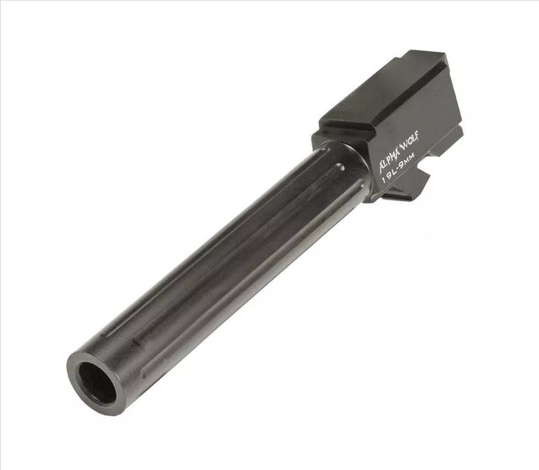 AlphaWolf Barrel For Glock 17 Gen5 or 19L 4.49" 9mm