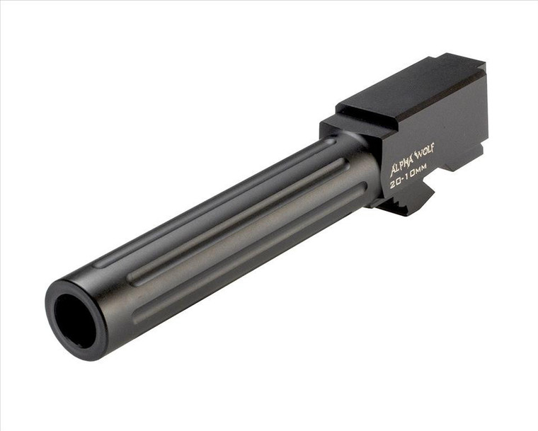 AlphaWolf Barrel For Glock 20 10MM Stock Length - BLEM