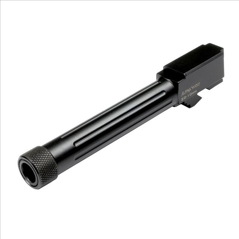 AlphaWolf Barrel For Glock 20 10MM Threaded 9/16" x 24 - BLEM