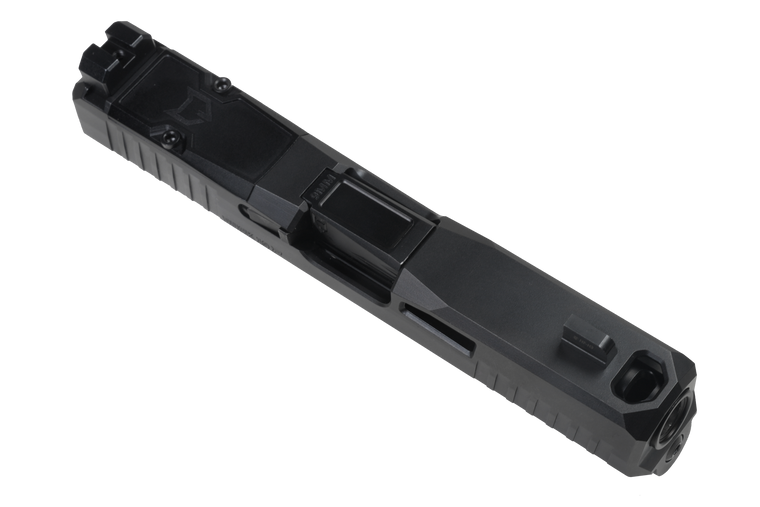 DUSK19 Ported Slide and Barrel, Complete Slide for Glock 19