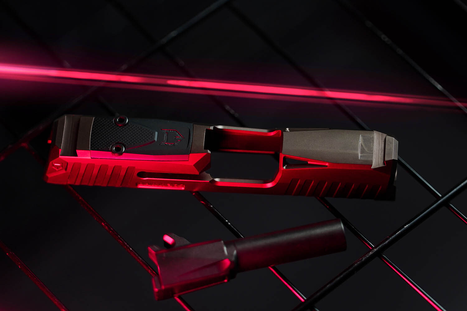 TWC Compact/Full Textured Frame Built - Lone Wolf Arms