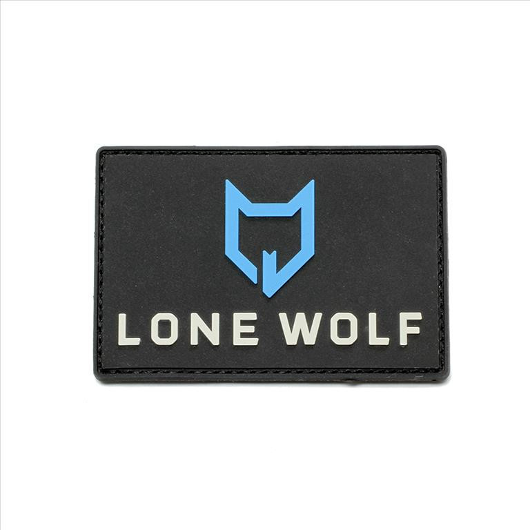 Image of Lone Wolf Head Patch, PVC