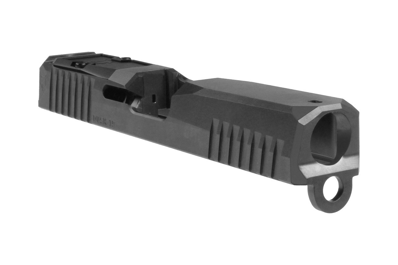 Image of Dusk Slide G19 9mm, Gen3, RMR, Graphite Gray, Stripped