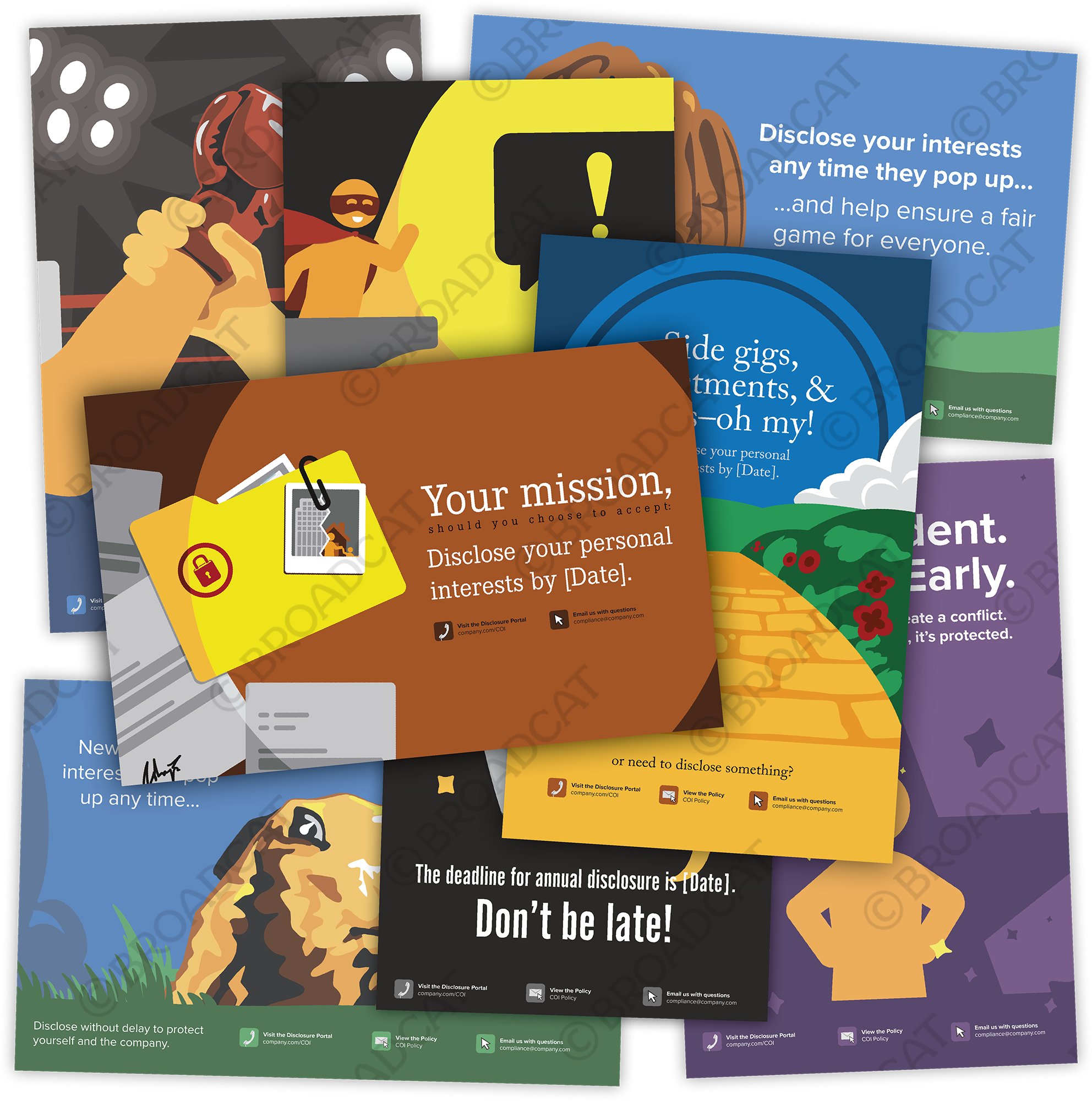 Awareness Campaign: Year-round Interest Disclosure Reminders