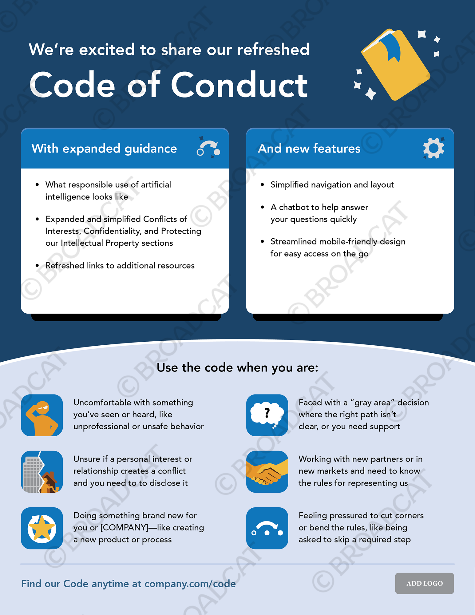 New Code of Conduct