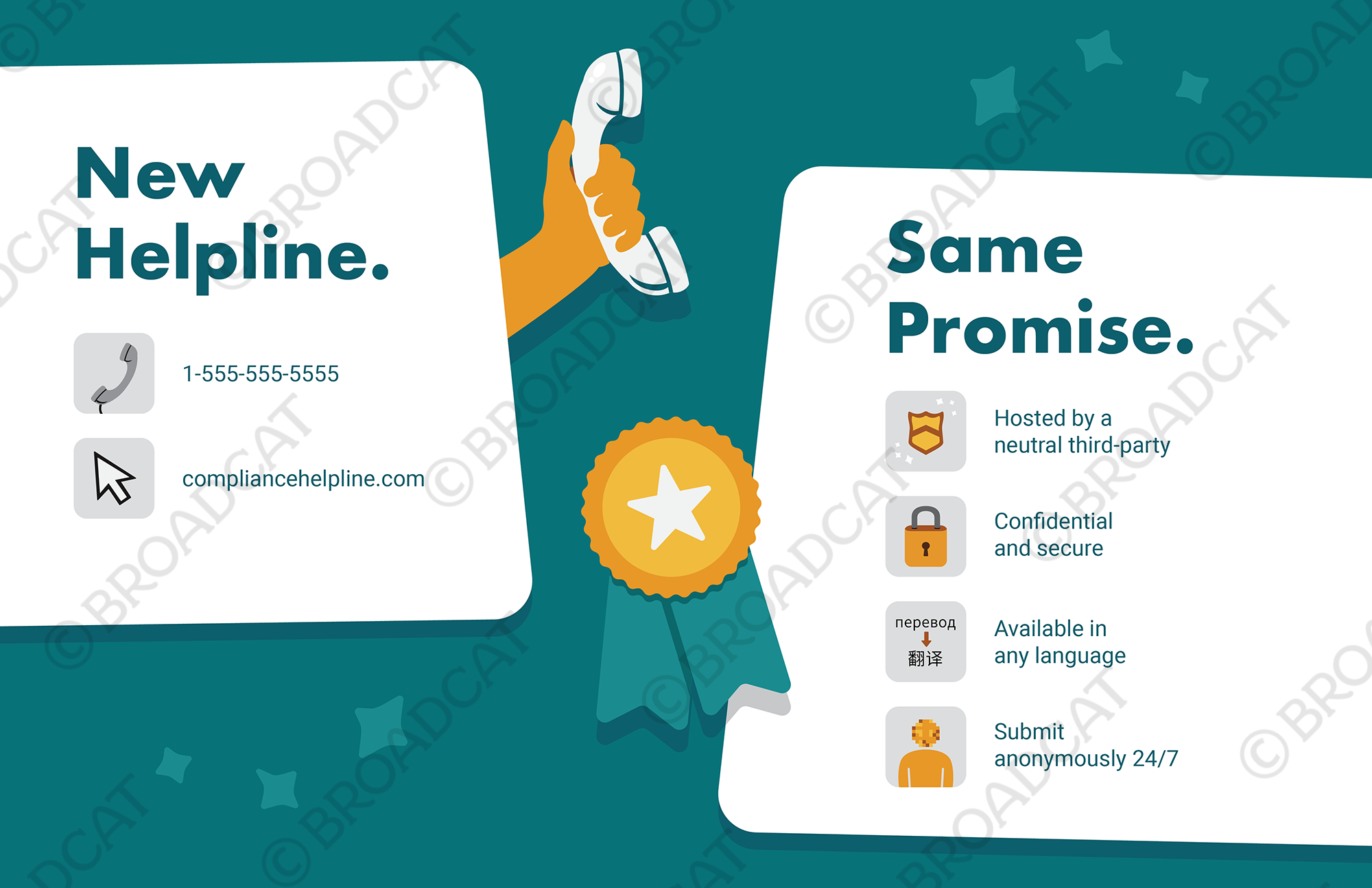 New Helpline. Same Promise. - horizontal