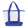 Clear Zipper Beach Tote