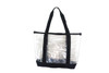 Clear Zipper Beach Tote