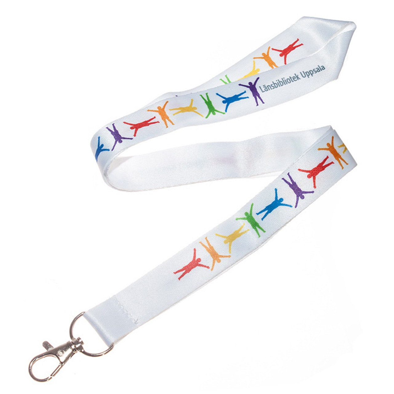 LASALLE 1/2” Super Soft Polyester Multi-Color Sublimation Lanyard