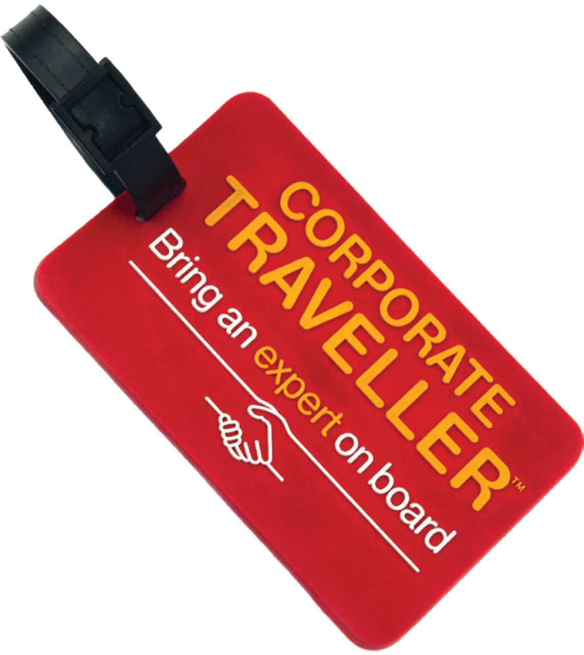 Soft PVC 2D Luggage Tag 2.5 x 3.5