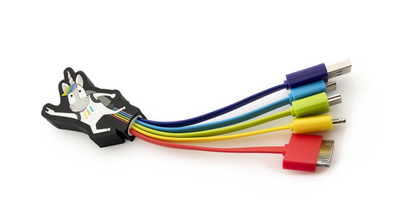 Custom Shape PVC MULTI Charging Cable