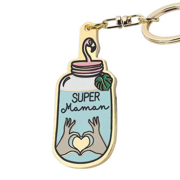 HARD ENAMEL KEYCHAIN