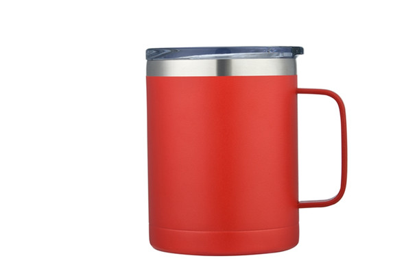 Vacuum Camping Mug with Handle and Lid