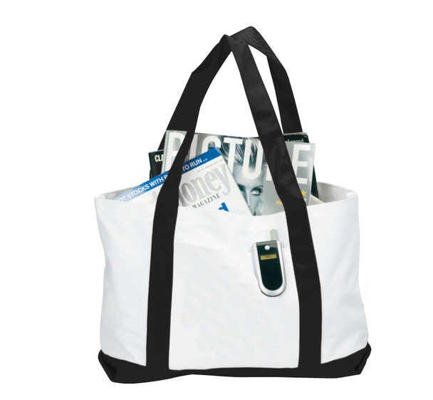 600D Tote bag w Contrast Handles