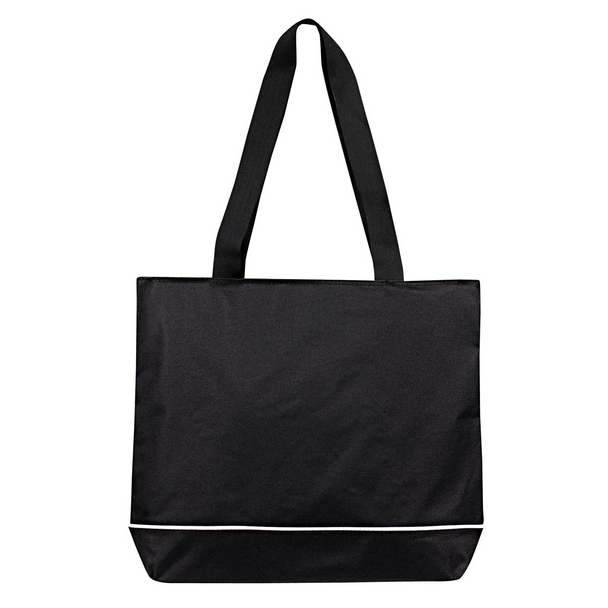 Shoulder Tote with Zipper