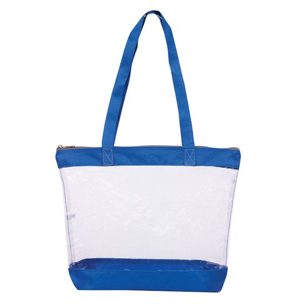 Everyday Clear Zipper Tote