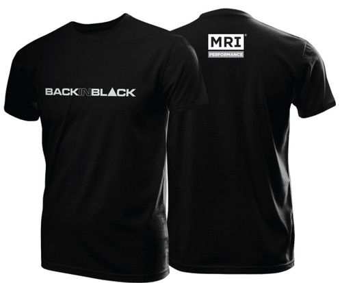 MRI Performance Back In Black T-Shirts (Black)