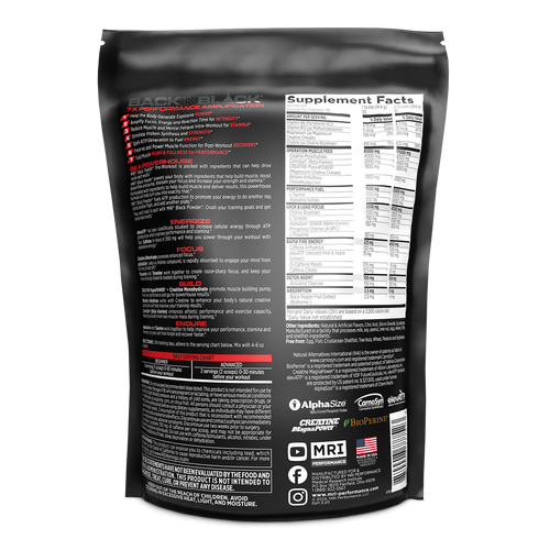 MRI Performance Black Powder Cocoberry Boom Back MRI Performance Black Powder Cocoberry Boom Back