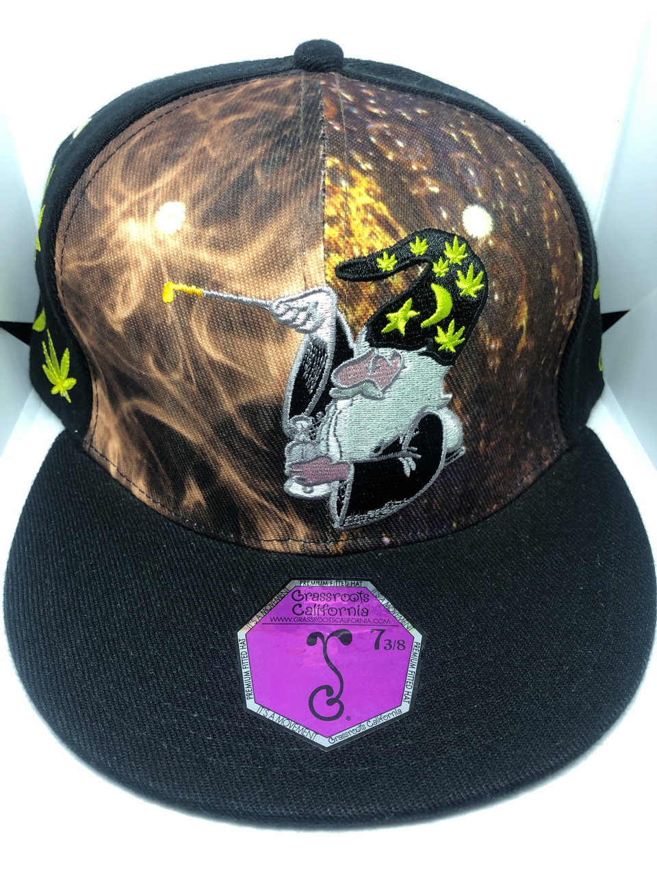Grassroots California Colorado Chicago Hat Og Dabwizard 7 10 Fitted 7 3 8