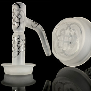 Eternal Quartz Terp Gaurd Slurper Mini Fully Blasted 10mm 45degree